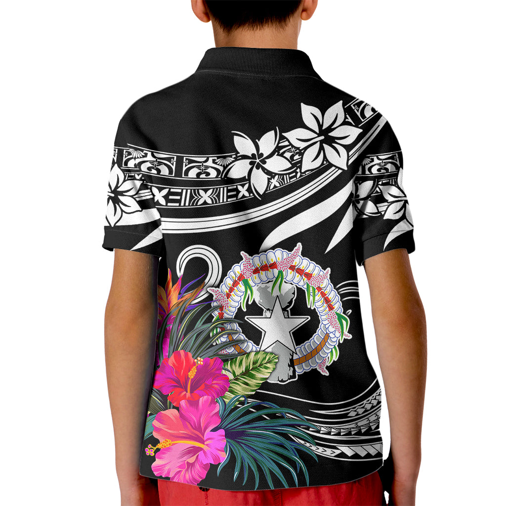 Northern Mariana Islands Kid Polo Shirt Happy Independence Day LT9 - Polynesian Pride