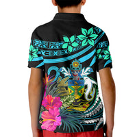 Solomon Islands Kid Polo Shirt Happy Independence Day LT9 - Polynesian Pride
