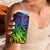 Polynesian Tribal Plumeria 4 in 1 Can Cooler Tumbler with Hawaii Kanaka Maoli Reggae Version