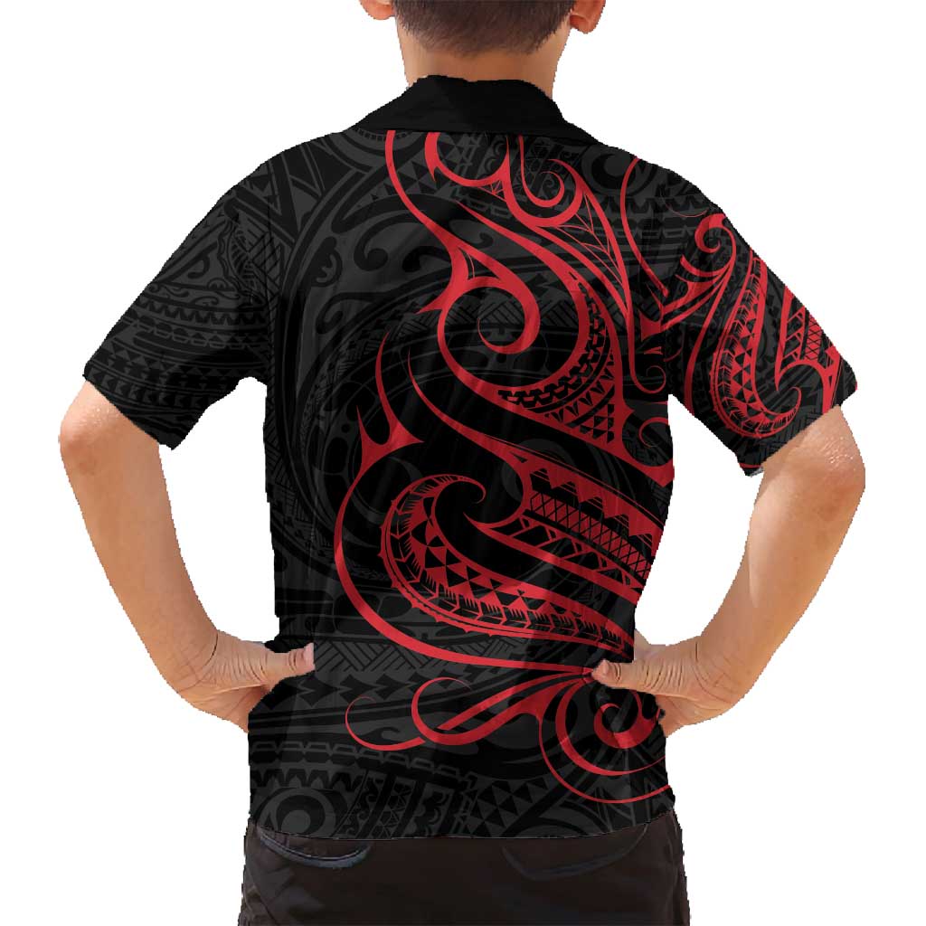 Tahitian Coat Of Arm and Tiare Flower Family Matching Long Sleeve Bodycon Dress and Hawaiian Shirt Polynesian Tribal Tattoo LT9 - Polynesian Pride