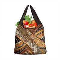 Hawaiian Style Tapa Grocery Bag Vintage Seamless Pattern - Polynesian Pride