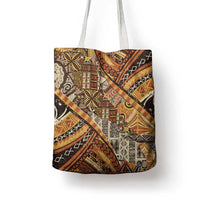 Hawaiian Style Tapa Tote Bag Vintage Seamless Pattern - Polynesian Pride