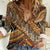 Hawaiian Style Tapa Women Casual Shirt Vintage Seamless Pattern - Polynesian Pride