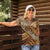 Hawaiian Style Tapa Women Polo Shirt Vintage Seamless Pattern - Polynesian Pride