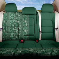 Hawaiian Tribal Elements Hibiscus Back Car Seat Cover Green Pattern - Polynesian Pride
