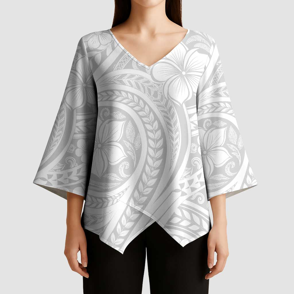 Lotu Tamaiti Samoan Polynesian Tribal Kimono Sleeve Blouse - Polynesian Pride