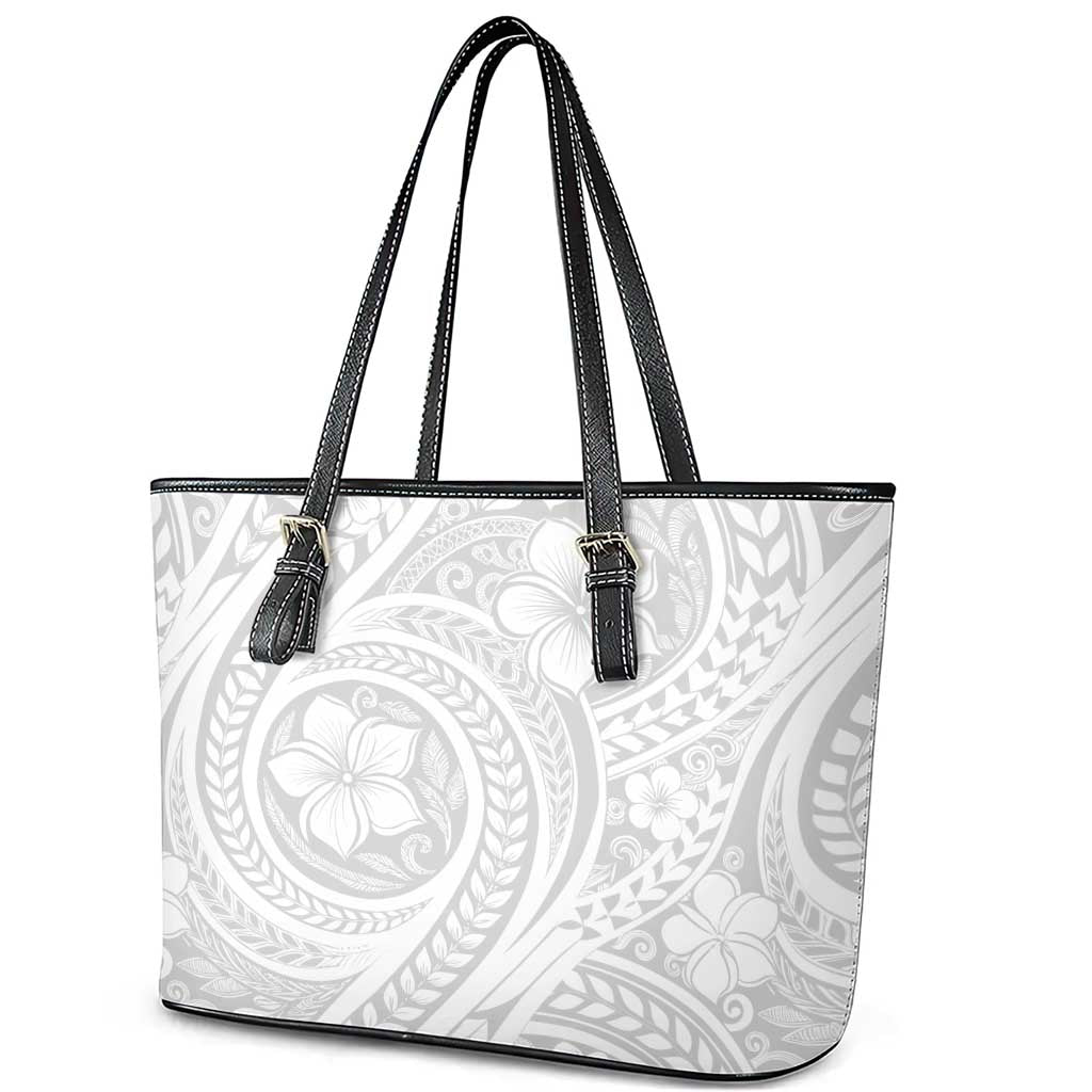 Lotu Tamaiti Samoan Polynesian Tribal Leather Tote Bag - Polynesian Pride