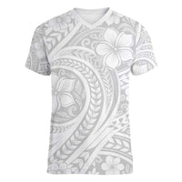 Lotu Tamaiti Samoan Polynesian Tribal Women V-Neck T-Shirt - Polynesian Pride