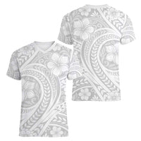 Lotu Tamaiti Samoan Polynesian Tribal Women V-Neck T-Shirt - Polynesian Pride