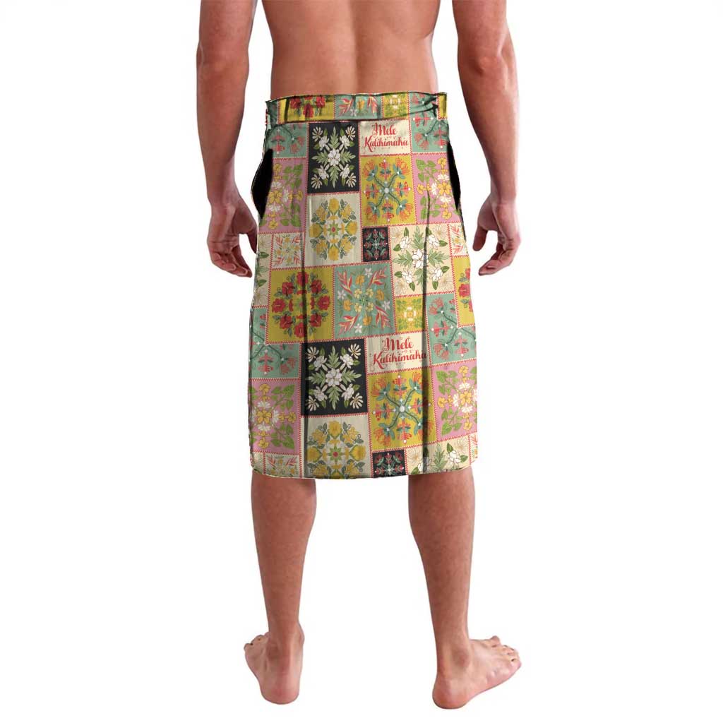 Mele Kalikimaka Hawaii Christmas Lavalava Melemele Mama Seamless Floral Motif - Polynesian Pride