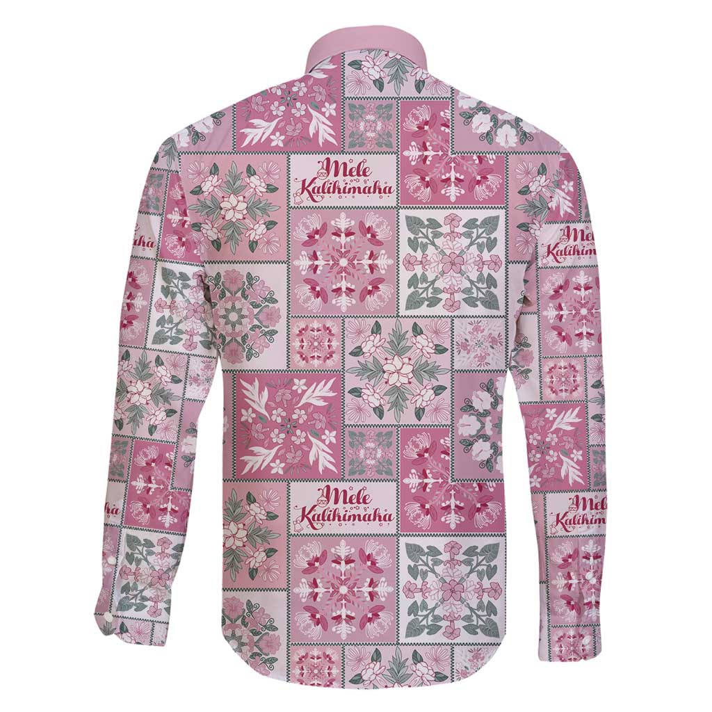 Mele Kalikimaka Hawaii Christmas Family Matching Puletasi and Hawaiian Shirt Akala Seamless Floral Motif - Polynesian Pride