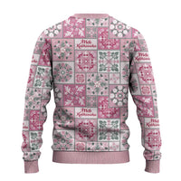 Mele Kalikimaka Hawaii Christmas Ugly Christmas Sweater Akala Seamless Floral Motif LT9 - Polynesian Pride