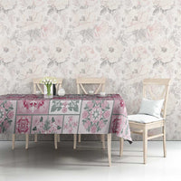 Mele Kalikimaka Hawaii Christmas Tablecloth Akala Seamless Floral Motif - Polynesian Pride