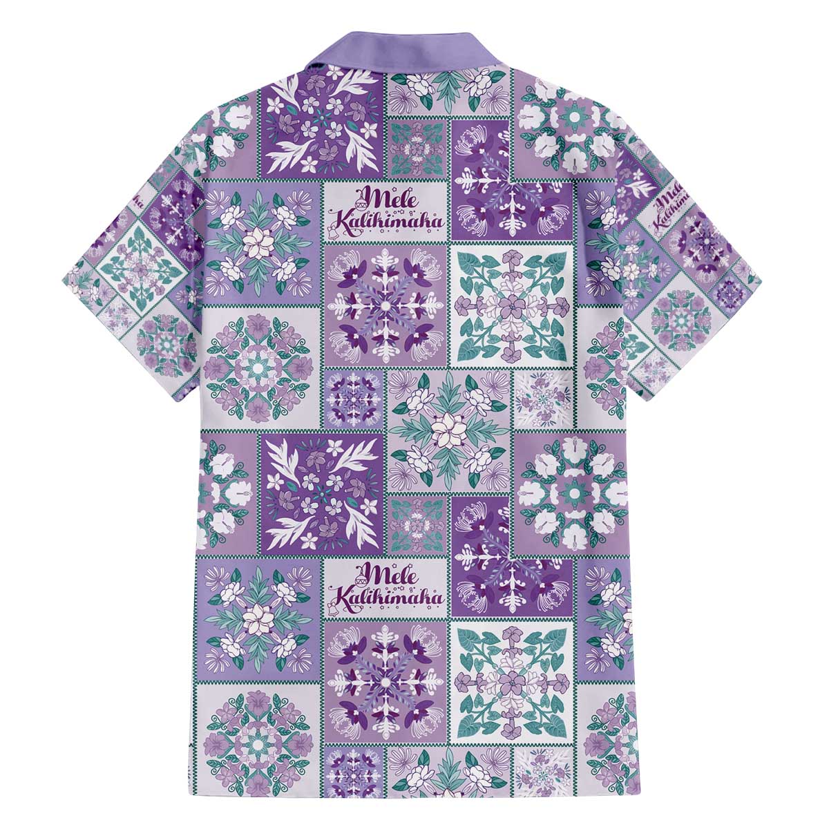 Mele Kalikimaka Hawaii Christmas Family Matching Off The Shoulder Long Sleeve Dress and Hawaiian Shirt Poni Seamless Floral Motif - Polynesian Pride