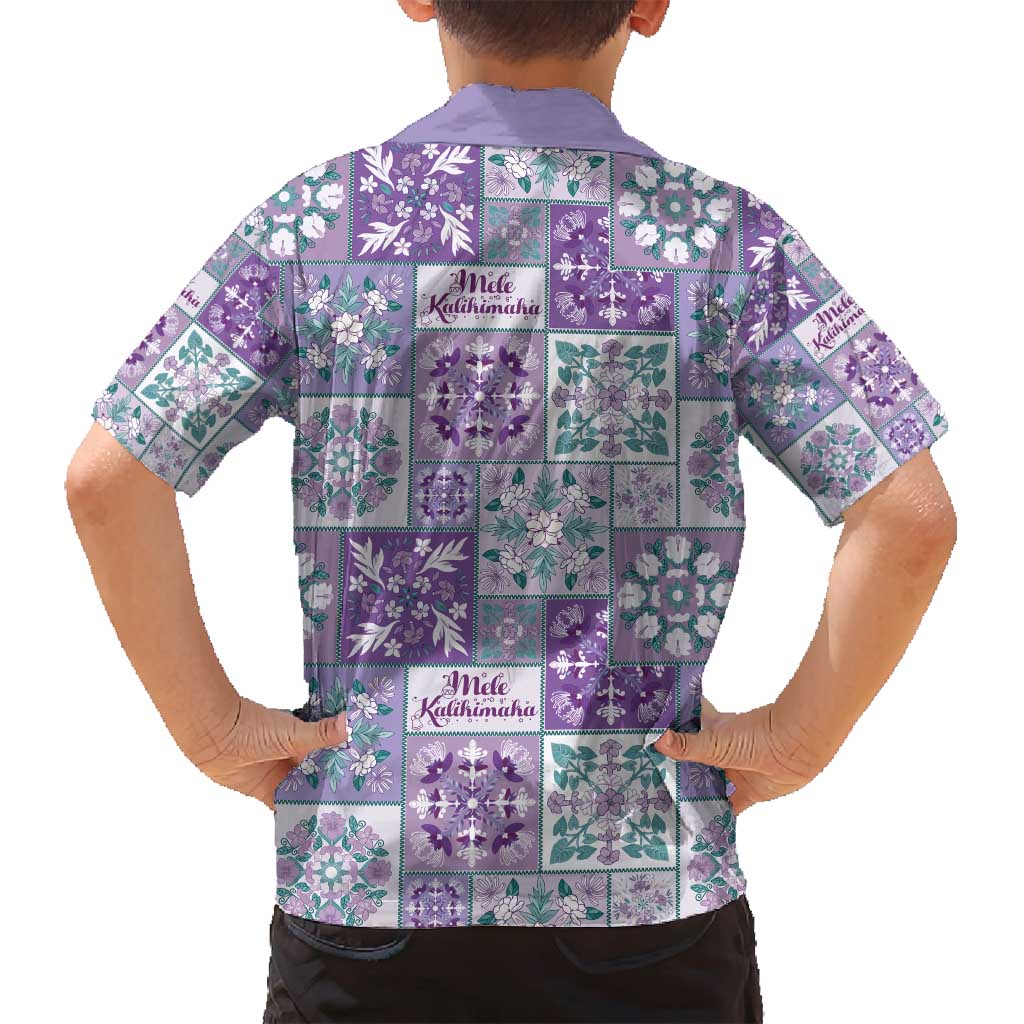 Mele Kalikimaka Hawaii Christmas Family Matching Puletasi and Hawaiian Shirt Poni Seamless Floral Motif - Polynesian Pride