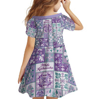 Mele Kalikimaka Hawaii Christmas Family Matching Short Sleeve Bodycon Dress and Hawaiian Shirt Poni Seamless Floral Motif - Polynesian Pride