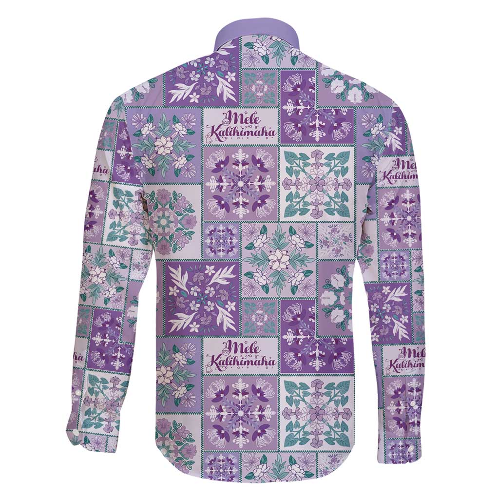 Mele Kalikimaka Hawaii Christmas Family Matching Short Sleeve Bodycon Dress and Hawaiian Shirt Poni Seamless Floral Motif - Polynesian Pride