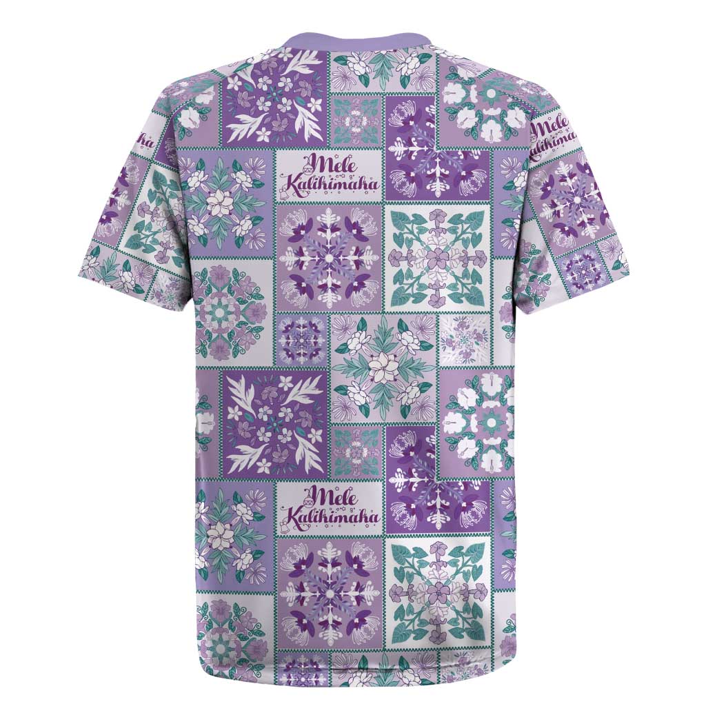 Mele Kalikimaka Hawaii Christmas Rugby Jersey Poni Seamless Floral Motif - Polynesian Pride