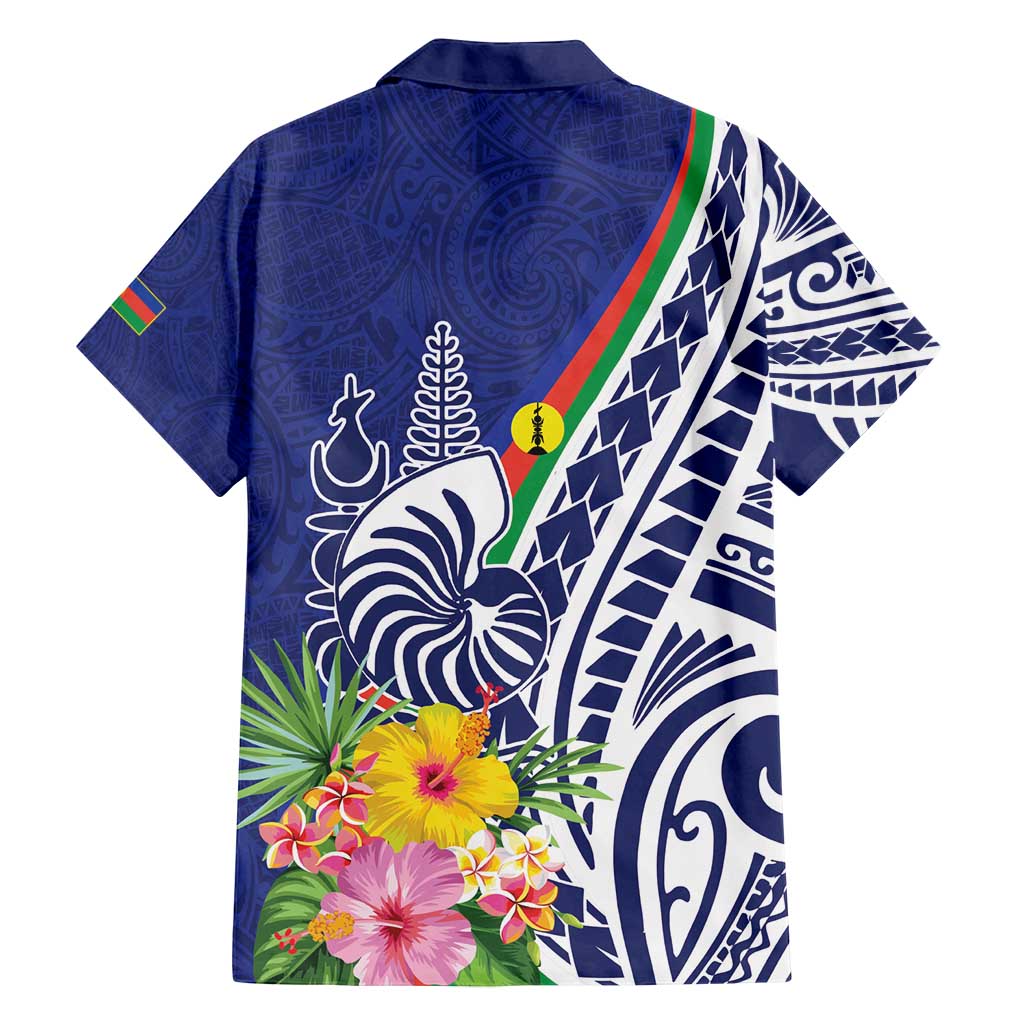 New Caledonia Kagu Bird Family Matching Long Sleeve Bodycon Dress and Hawaiian Shirt Polynesian Tropical Flowers LT9 - Polynesian Pride