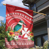 Wallis et Futuna Kingfisher Garden Flag Polynesian Tropical Flowers LT9 - Polynesian Pride