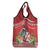 Wallis et Futuna Kingfisher Grocery Bag Polynesian Tropical Flowers