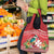 Wallis et Futuna Kingfisher Grocery Bag Polynesian Tropical Flowers