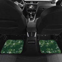 Tui Meri Kirihimete Personalised Car Mats Pohutukawa Flowers Green Motif - Polynesian Pride