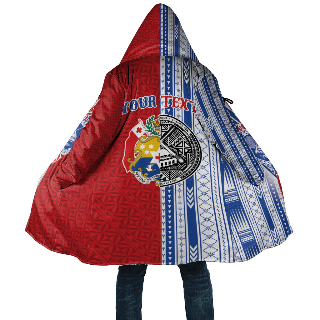 TokoUso American Samoa Tonga Personalised Cloak Pacific Brotherhood Tribal Pattern