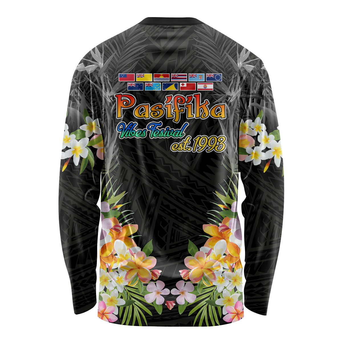 Pasifika Vibes Festival 2024 Auckland Long Sleeve Shirt LT9 - Polynesian Pride