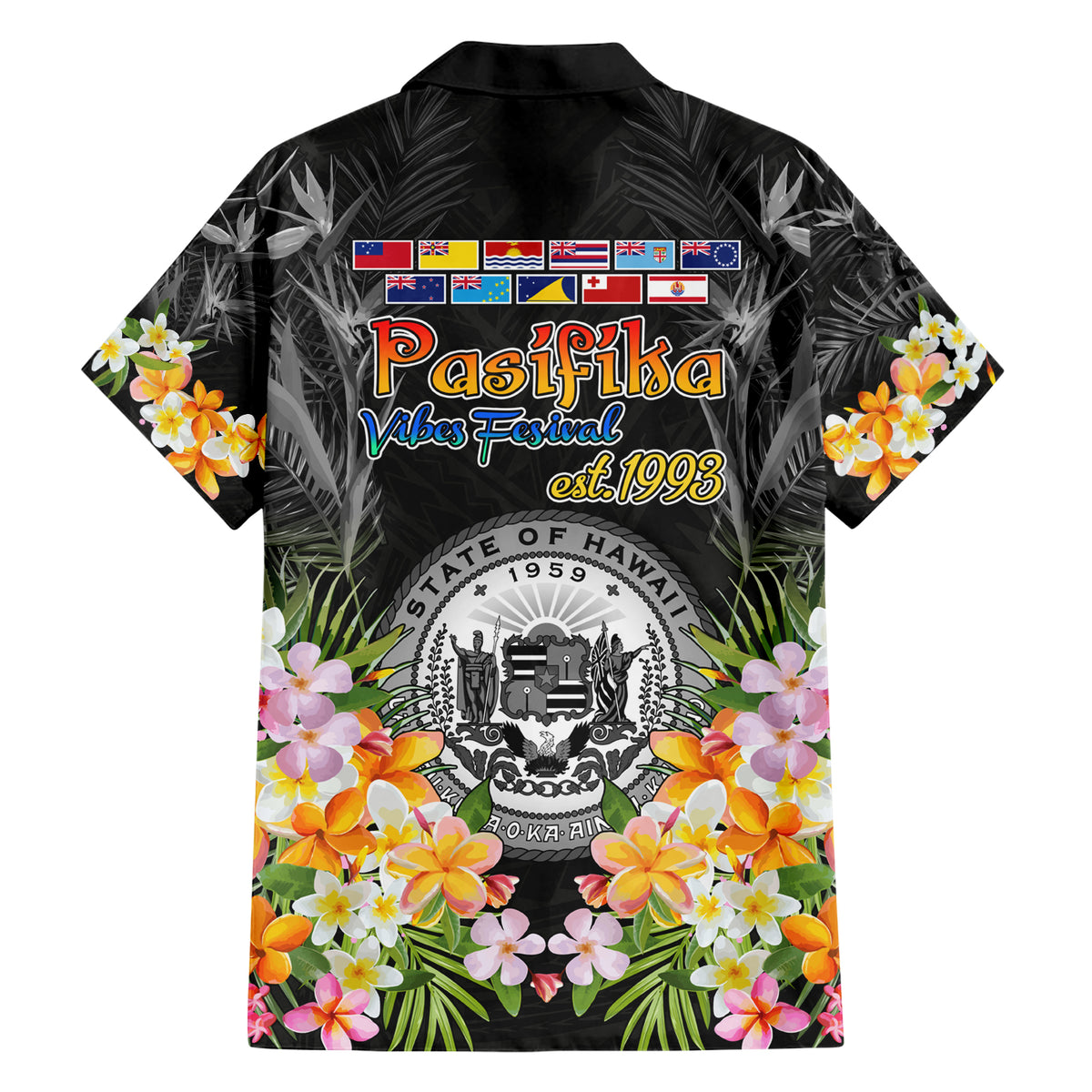 Pasifika Vibes Festival 2024 Hawaiian Shirt Kanaka Maoli With Hawaiian Islands LT9 - Polynesian Pride