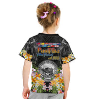 Pasifika Vibes Festival 2024 Kid T Shirt Kanaka Maoli With Hawaiian Islands LT9 - Polynesian Pride
