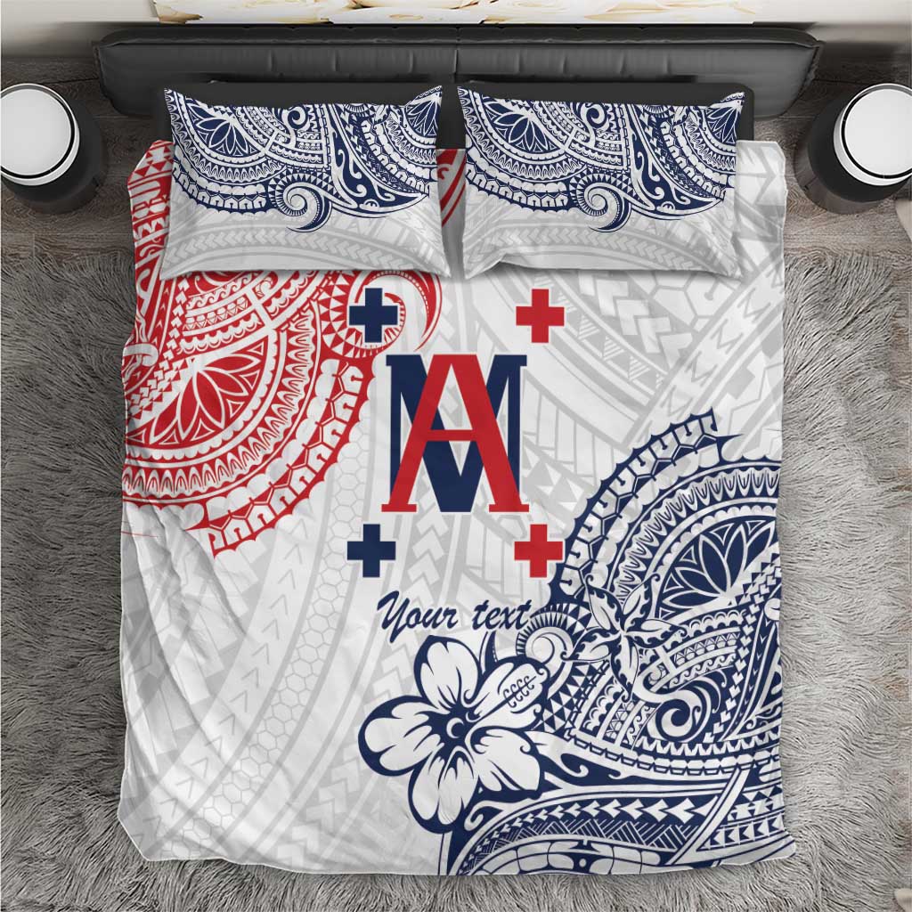 Kingdom of Uvea 1842-1860 Personalized Bedding Set Wallis and Futuna Polynesian Tribal Pattern