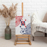 Kingdom of Uvea 1842-1860 Personalized Canvas Wall Art Wallis and Futuna Polynesian Tribal Pattern