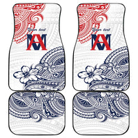 Kingdom of Uvea 1842-1860 Personalized Car Mats Wallis and Futuna Polynesian Tribal Pattern