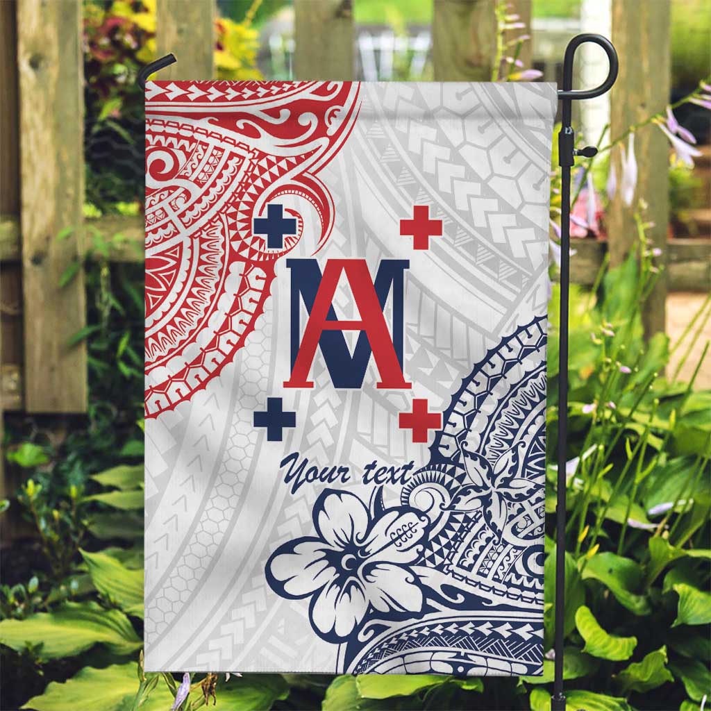 Kingdom of Uvea 1842-1860 Personalized Garden Flag Wallis and Futuna Polynesian Tribal Pattern
