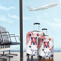 Kingdom of Uvea 1842-1860 Personalized Luggage Cover Wallis and Futuna Polynesian Tribal Pattern