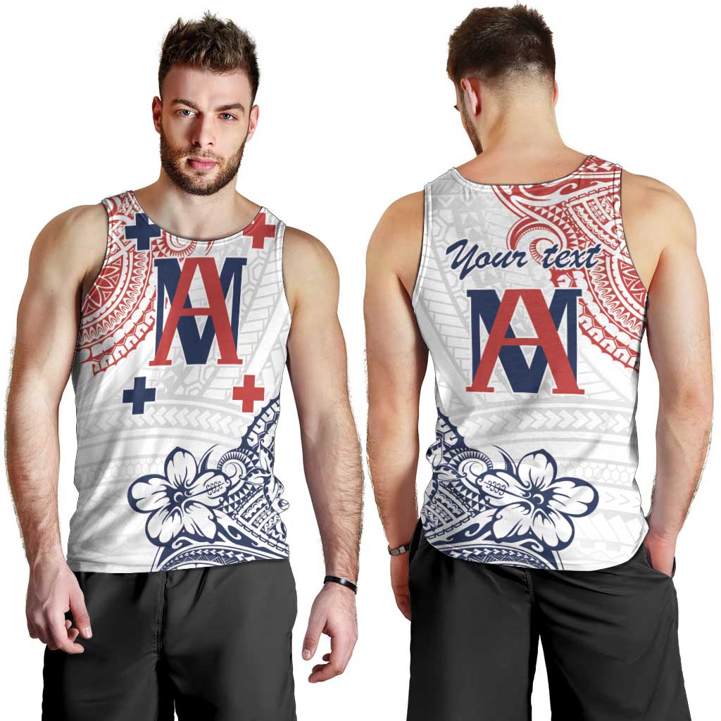 Kingdom of Uvea 1842-1860 Personalized Men Tank Top Wallis and Futuna Polynesian Tribal Pattern