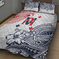 Kingdom of Uvea 1842-1860 Personalized Quilt Bed Set Wallis and Futuna Polynesian Tribal Pattern