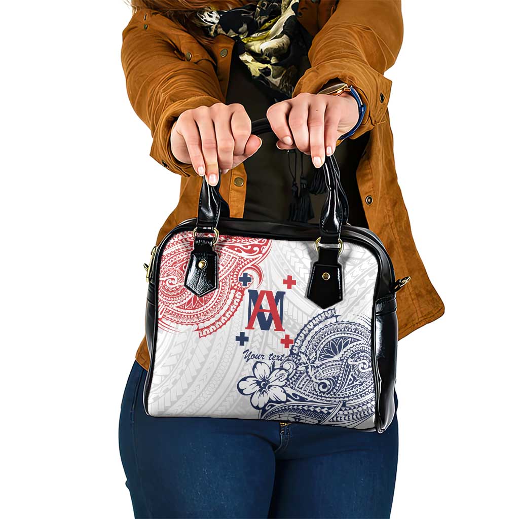 Kingdom of Uvea 1842-1860 Personalized Shoulder Handbag Wallis and Futuna Polynesian Tribal Pattern