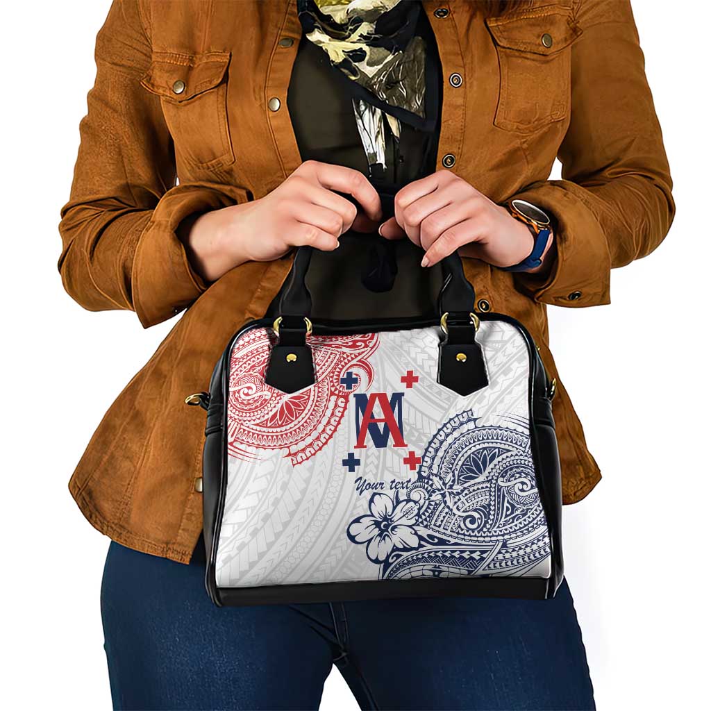 Kingdom of Uvea 1842-1860 Personalized Shoulder Handbag Wallis and Futuna Polynesian Tribal Pattern