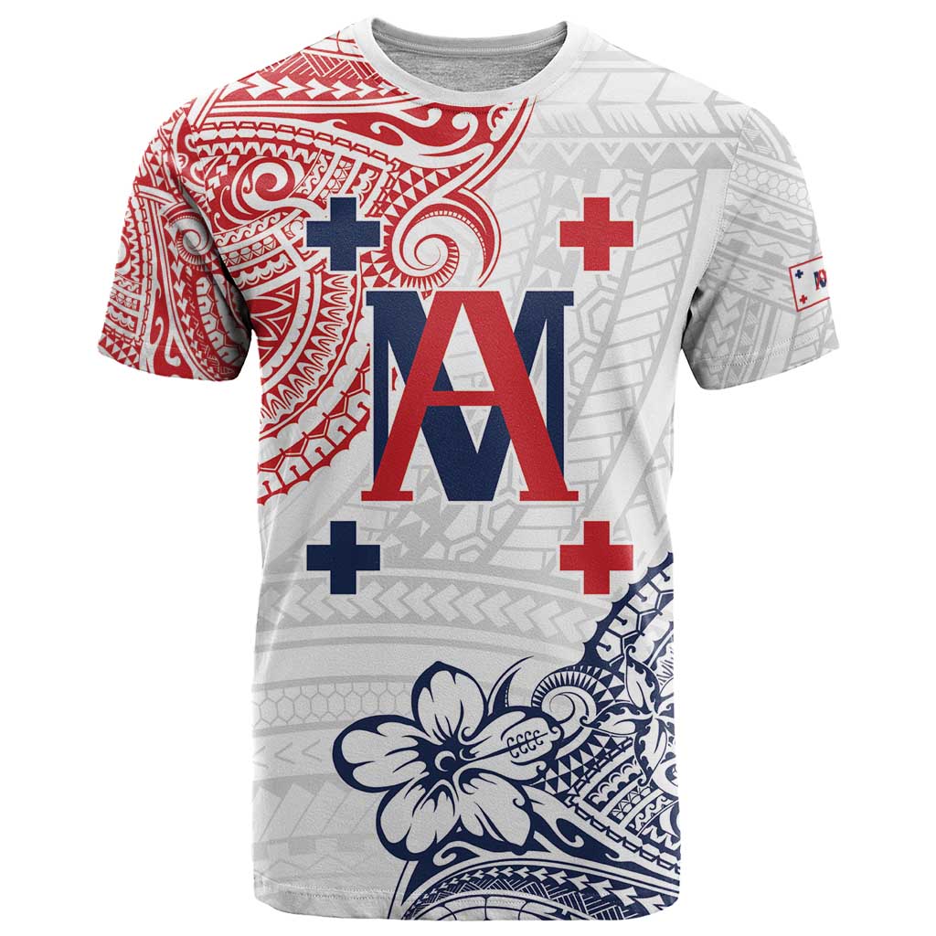 Kingdom of Uvea 1842-1860 Personalized T Shirt Wallis and Futuna Polynesian Tribal Pattern