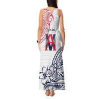 Kingdom of Uvea 1842-1860 Personalized Tank Maxi Dress Wallis and Futuna Polynesian Tribal Pattern