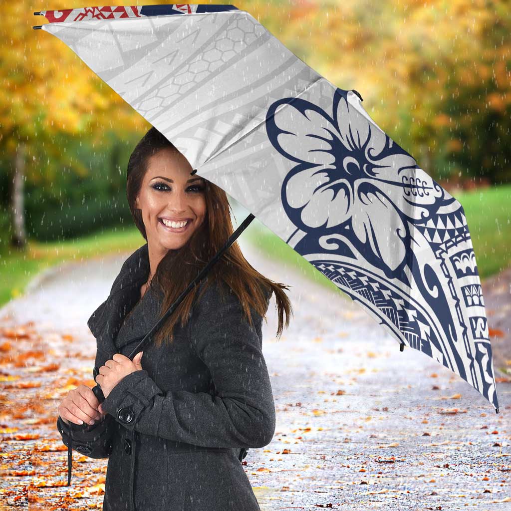 Kingdom of Uvea 1842-1860 Personalized Umbrella Wallis and Futuna Polynesian Tribal Pattern - Polynesian Pride