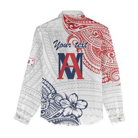 Kingdom of Uvea 1842-1860 Personalized Women Casual Shirt Wallis and Futuna Polynesian Tribal Pattern