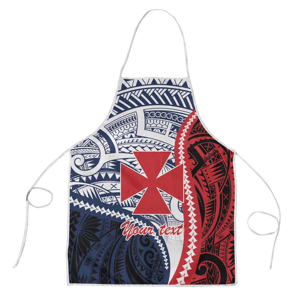 Kingdom of Uvea 1860-1886 Personalized Apron Wallis and Futuna Polynesian Tribal Pattern - Polynesian Pride