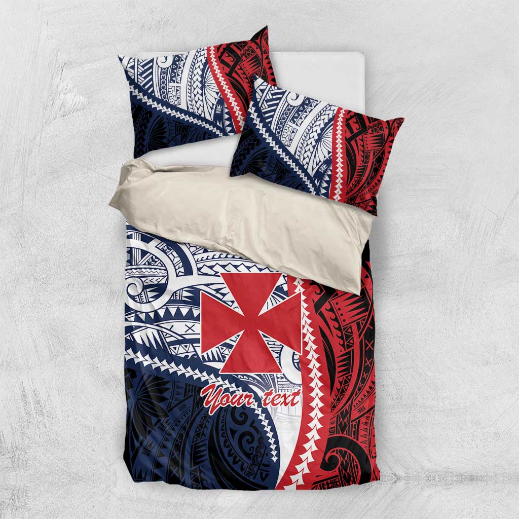 Kingdom of Uvea 1860-1886 Personalized Bedding Set Wallis and Futuna Polynesian Tribal Pattern