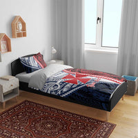 Kingdom of Uvea 1860-1886 Personalized Bedding Set Wallis and Futuna Polynesian Tribal Pattern