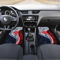 Kingdom of Uvea 1860-1886 Personalized Car Mats Wallis and Futuna Polynesian Tribal Pattern