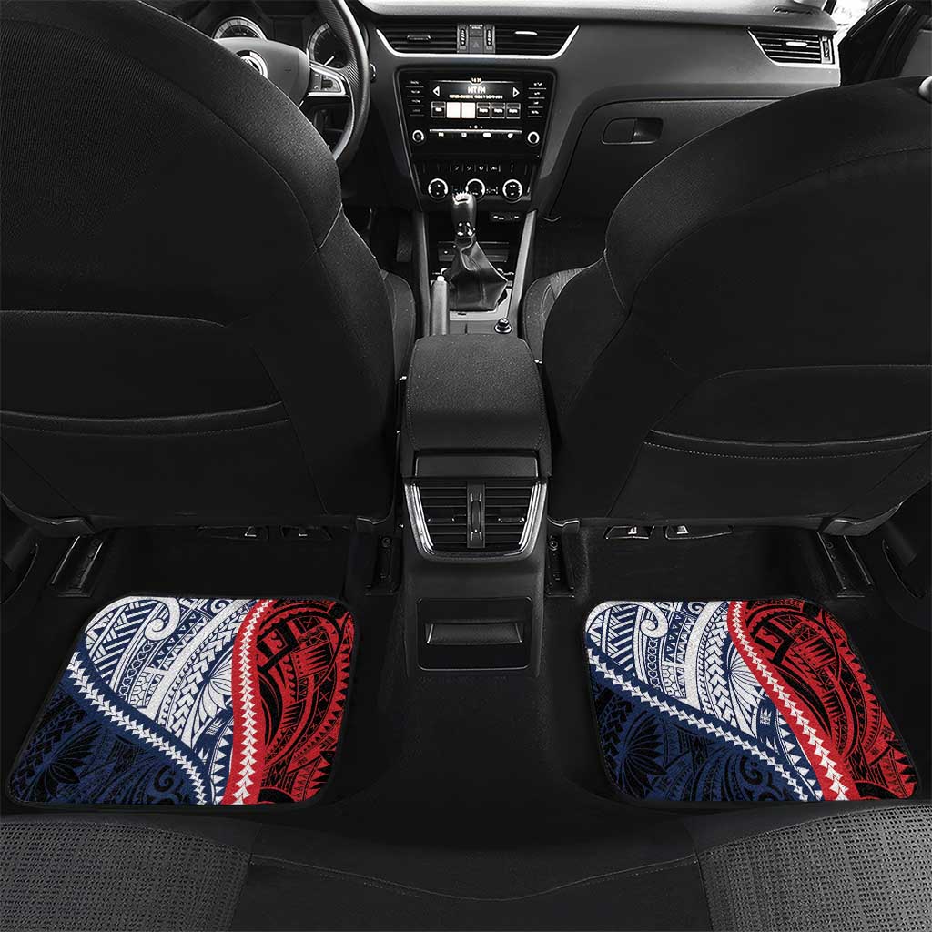 Kingdom of Uvea 1860-1886 Personalized Car Mats Wallis and Futuna Polynesian Tribal Pattern