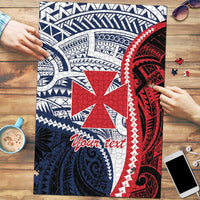 Kingdom of Uvea 1860-1886 Personalized Puzzle Wallis and Futuna Polynesian Tribal Pattern - Polynesian Pride